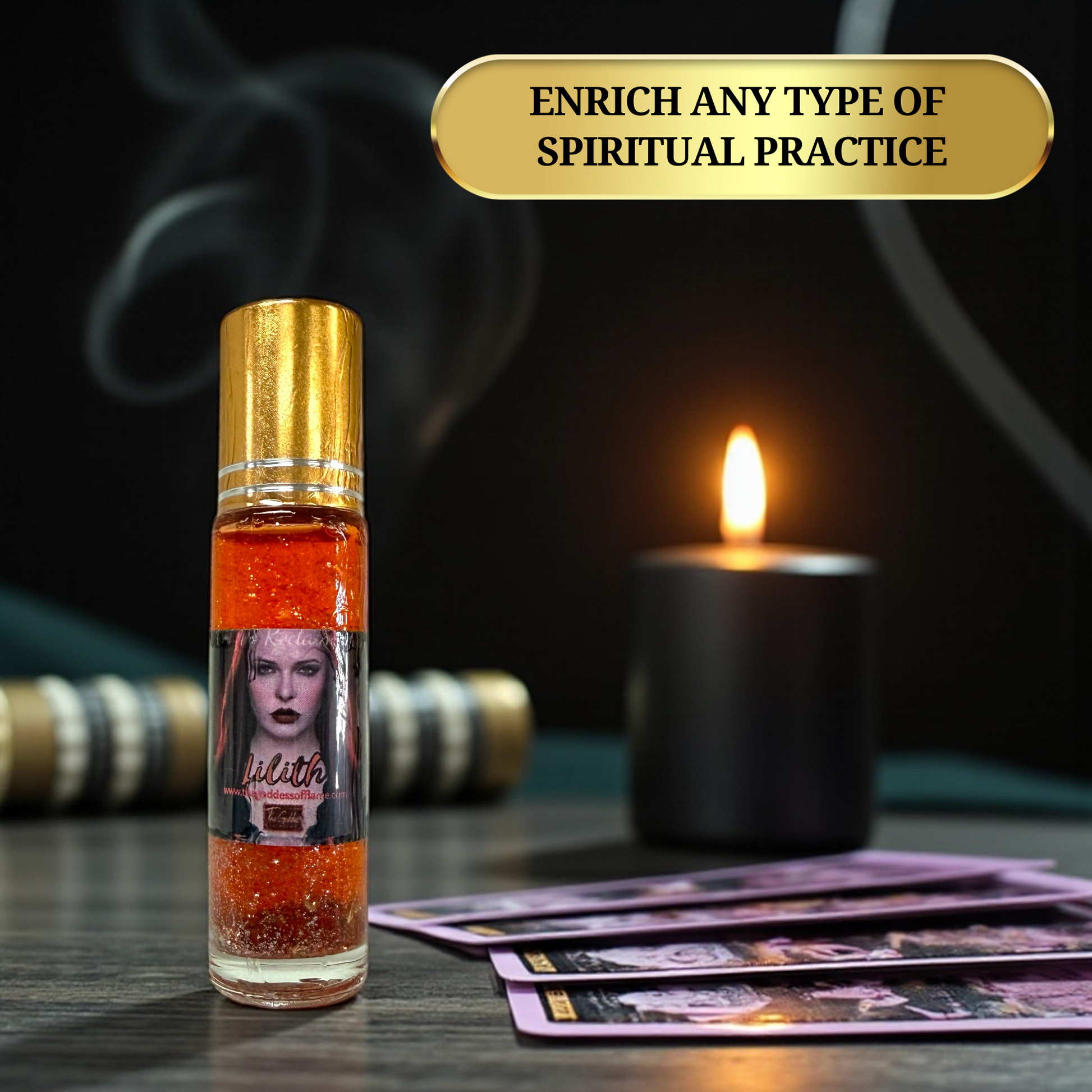 Handcrafted Lilith Oil for Spellwork, Meditation, and Spiritual Practice
