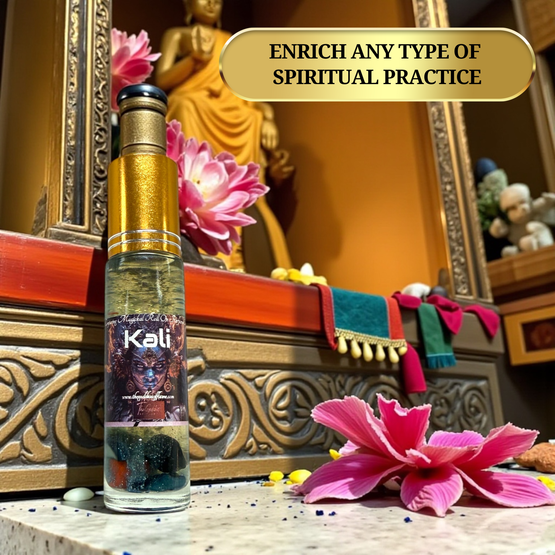 Handmade Kali Ma roll on oil by The Goddess Of Flame