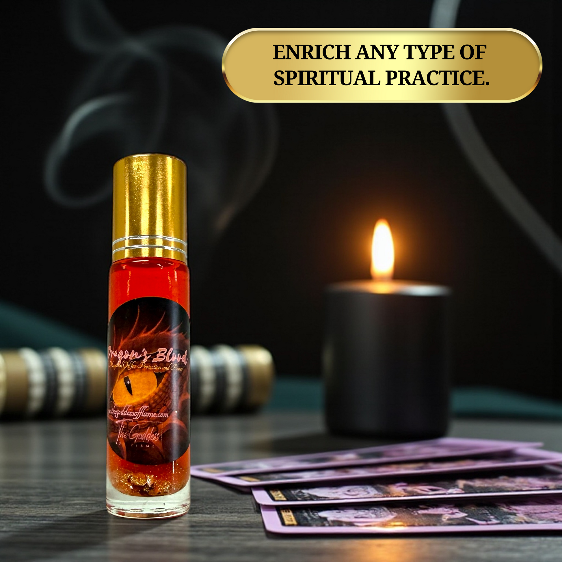 Spiritual Dragon’s Blood Oil for Energy Protection and Ritual Practices