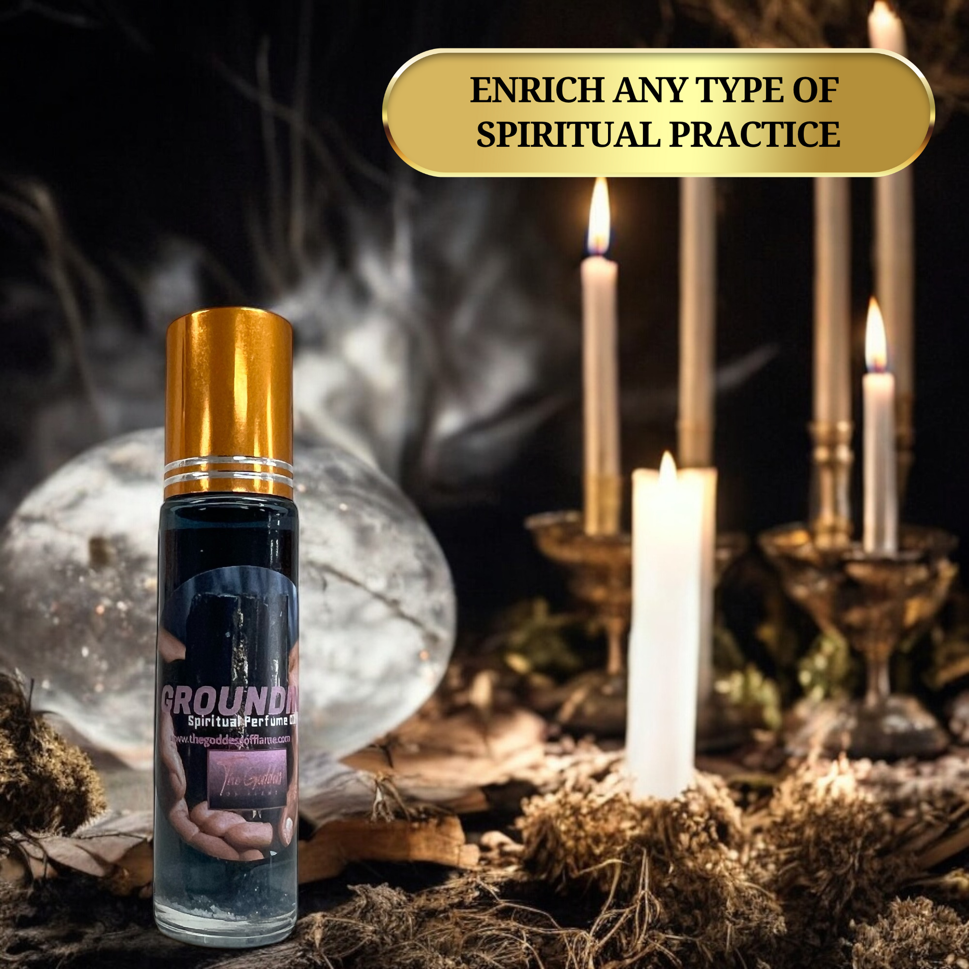 Vegan Roll-On Perfume Oil for Balance and Focus