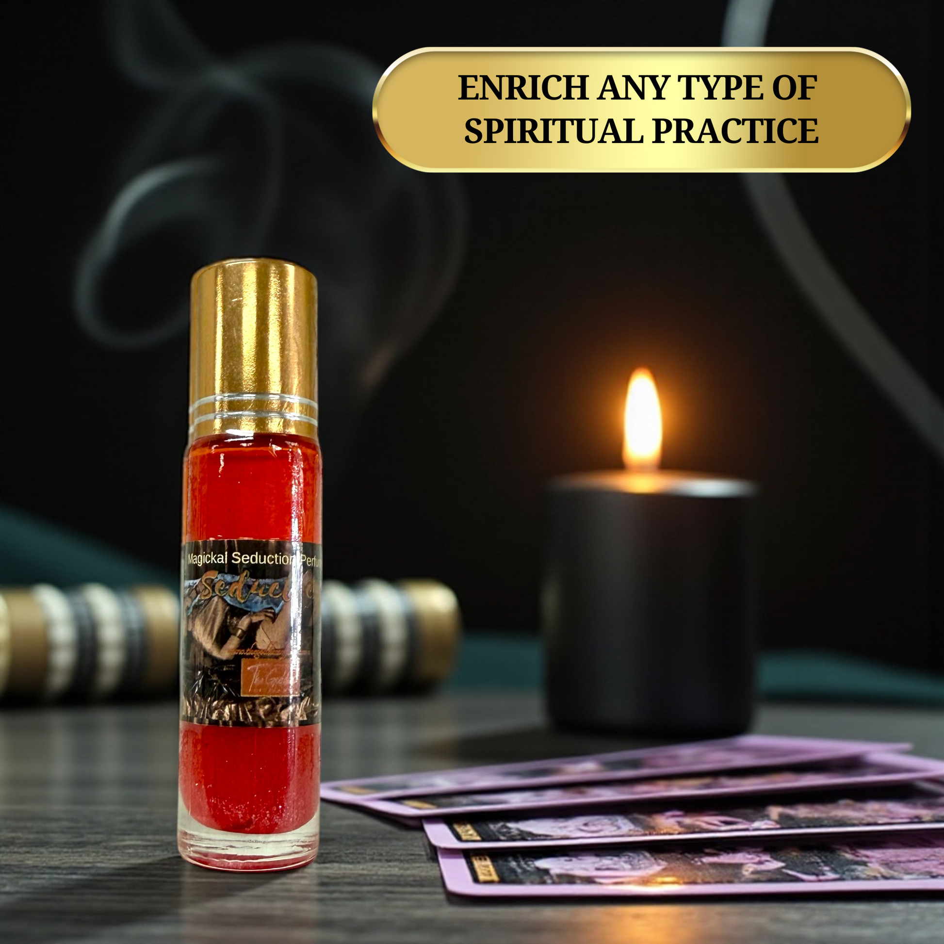 10ml TSA-Friendly Seductress Roll-On Oil for Daily or Ritual Use