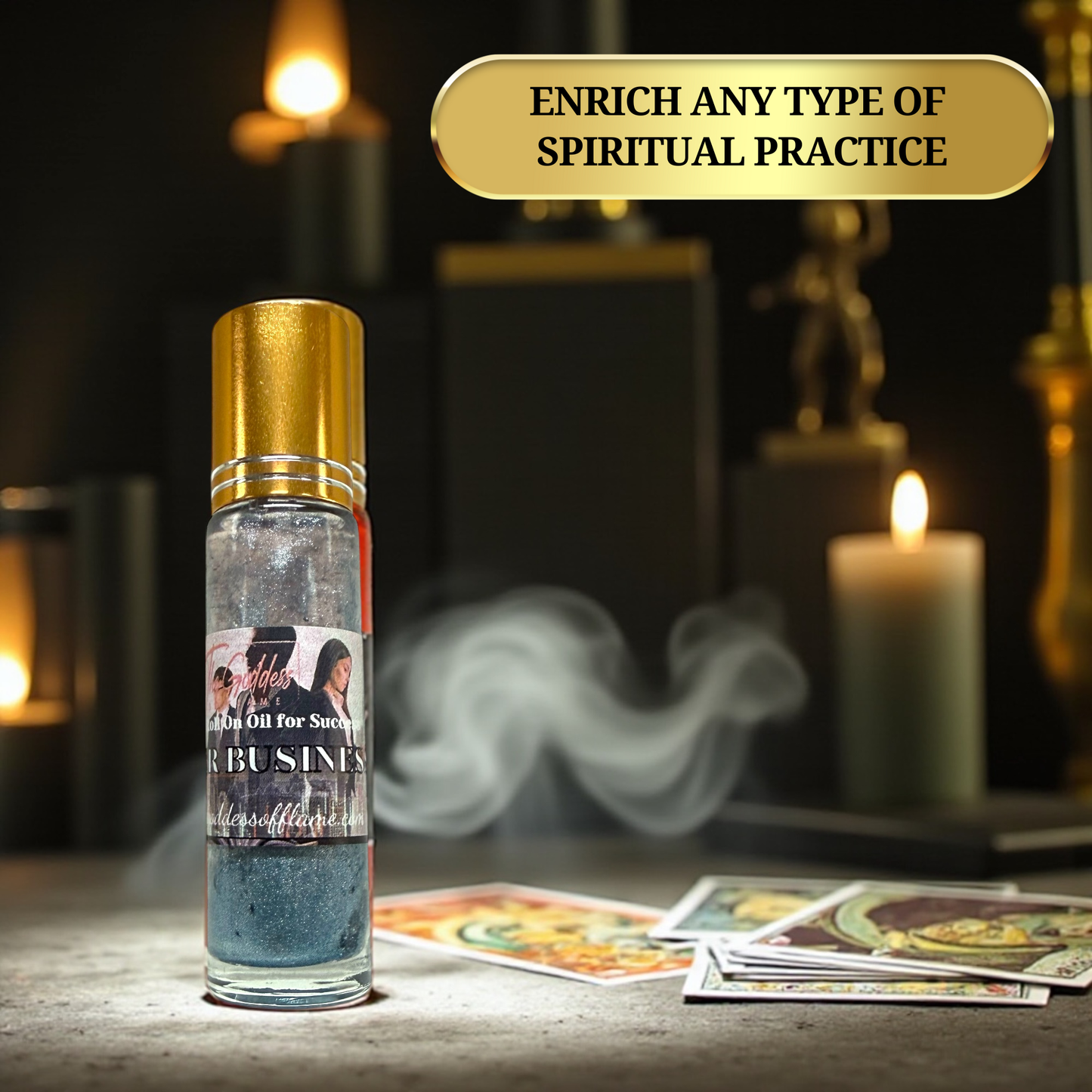 Handmade business ritual oil by The Goddess Of Flame