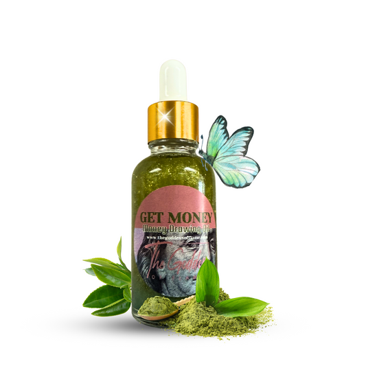 Get Money Drawing Anointing Oil Dropper - Cash Flow, Abundance & Wealth Rituals