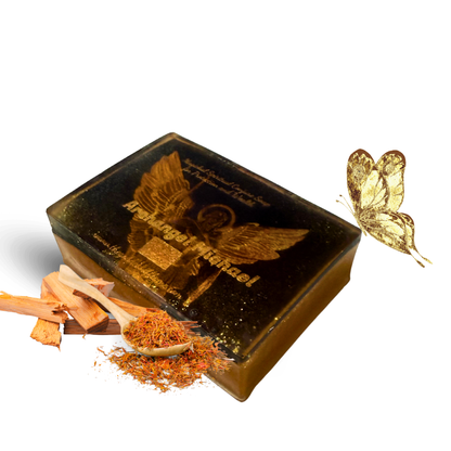 Blue spiritual cleansing soap inspired by Archangel Michael