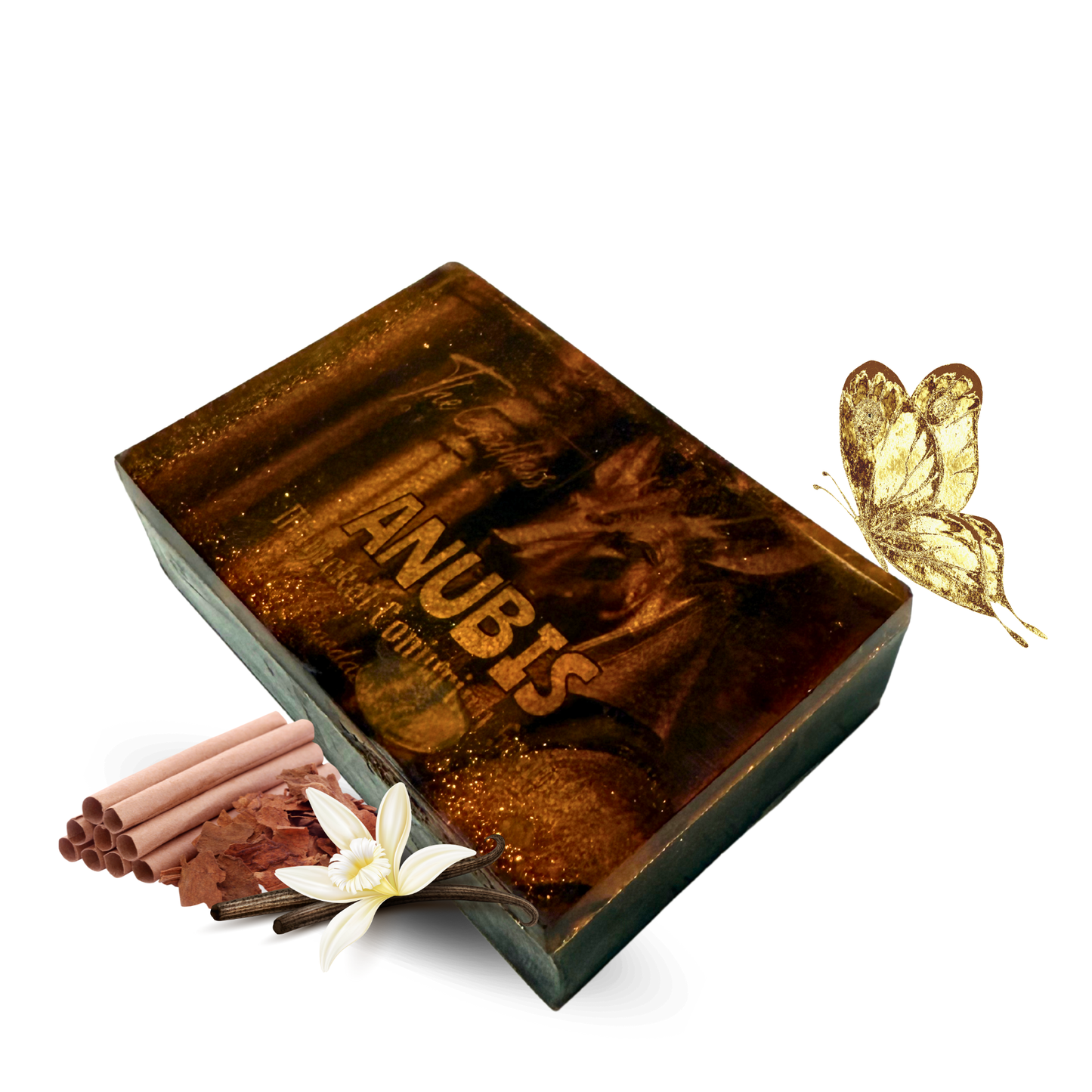 Anubis Ritual Soap Bar | Spiritual Cleansing & Protection | Egyptian God of the Afterlife Energy Bath for Transformation & Renewal