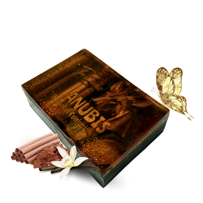 Anubis Ritual Soap Bar | Spiritual Cleansing & Protection | Egyptian God of the Afterlife Energy Bath for Transformation & Renewal