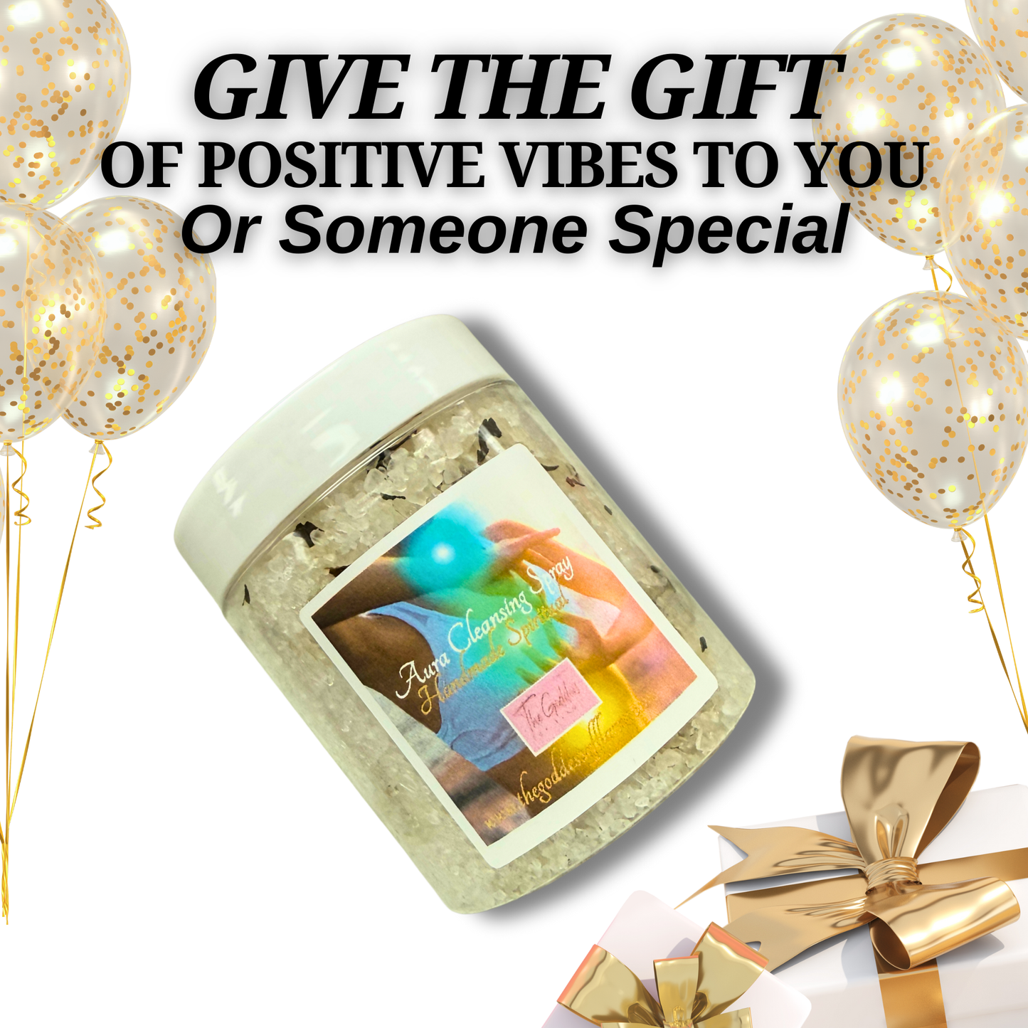 Energy cleansing bath soak for aura purification and balance