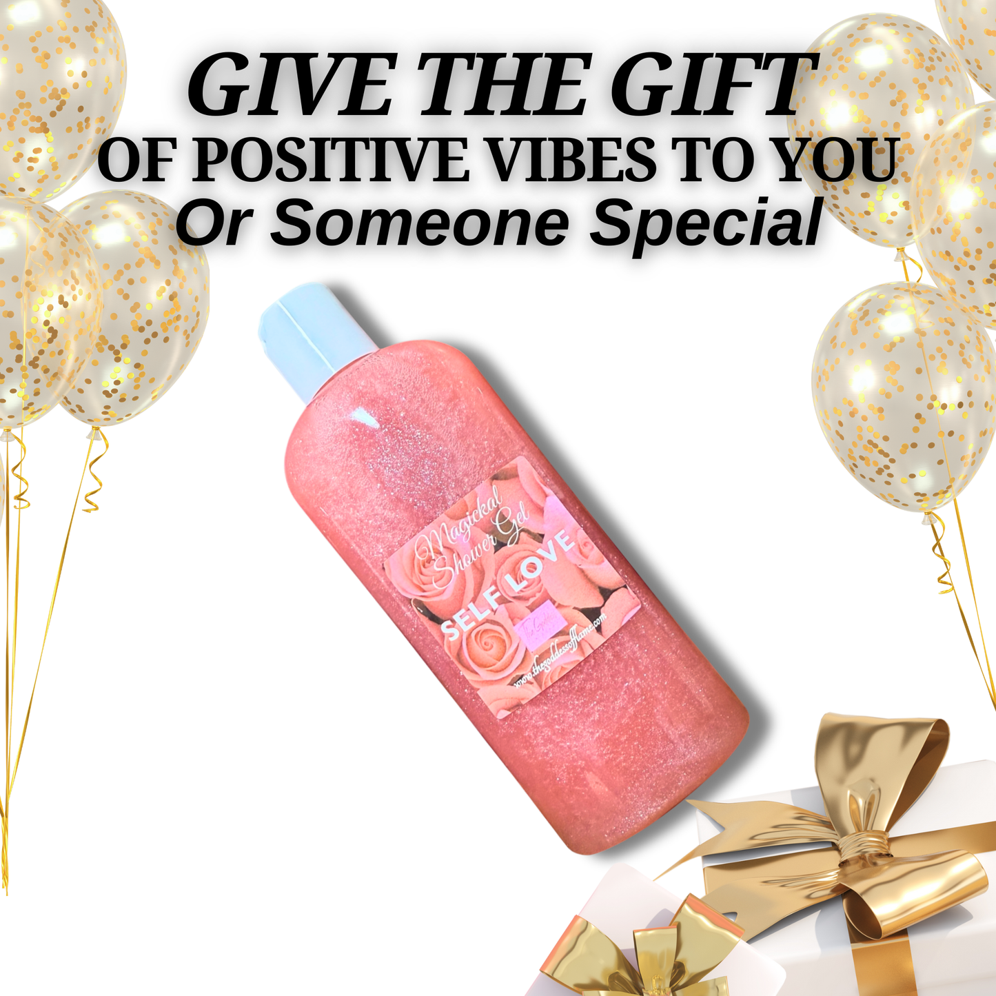 Self Love nourishing shower gel for soft skin