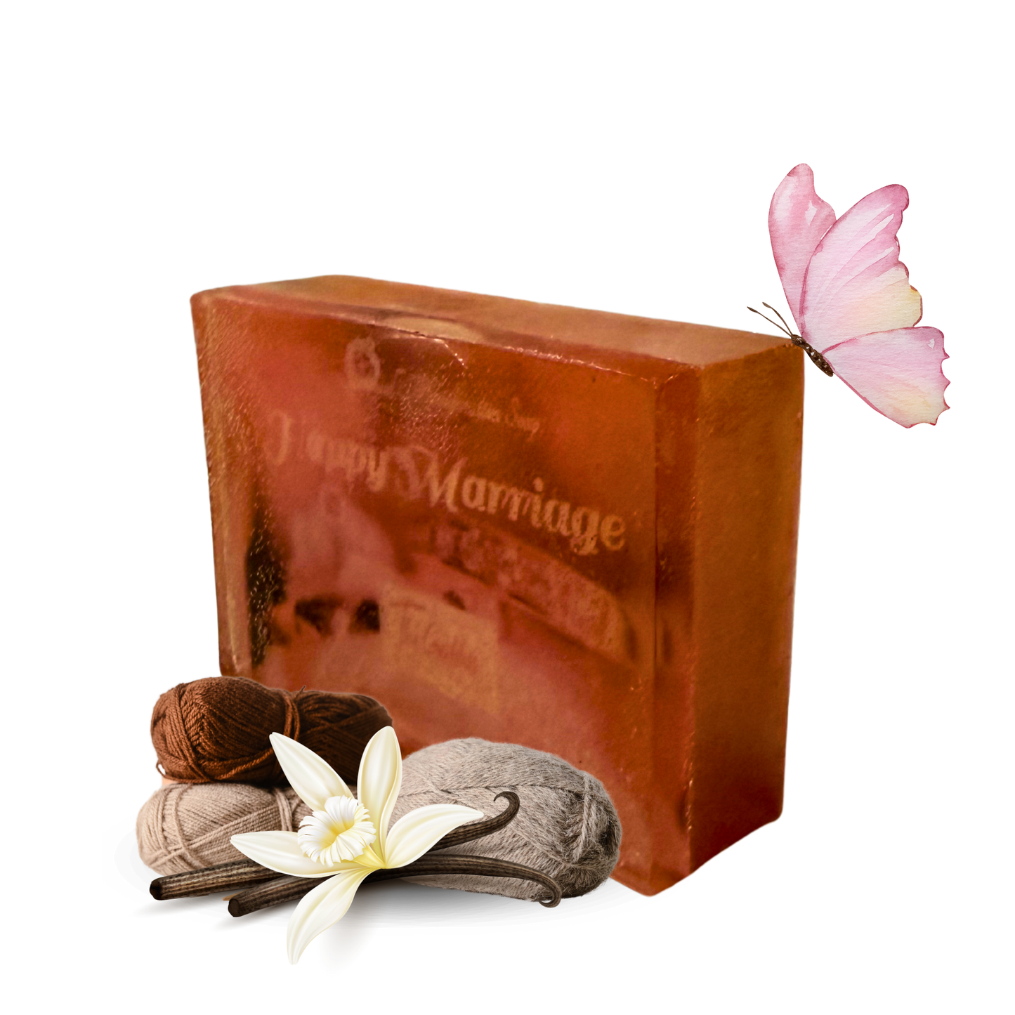 Happy Marriage Soap – crystal-infused handmade soap for love and harmony