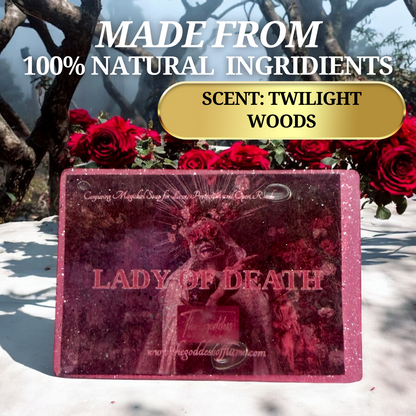 Lady of Death Soap – Santa Muerte Ritual Cleanser for Protection & Devotion