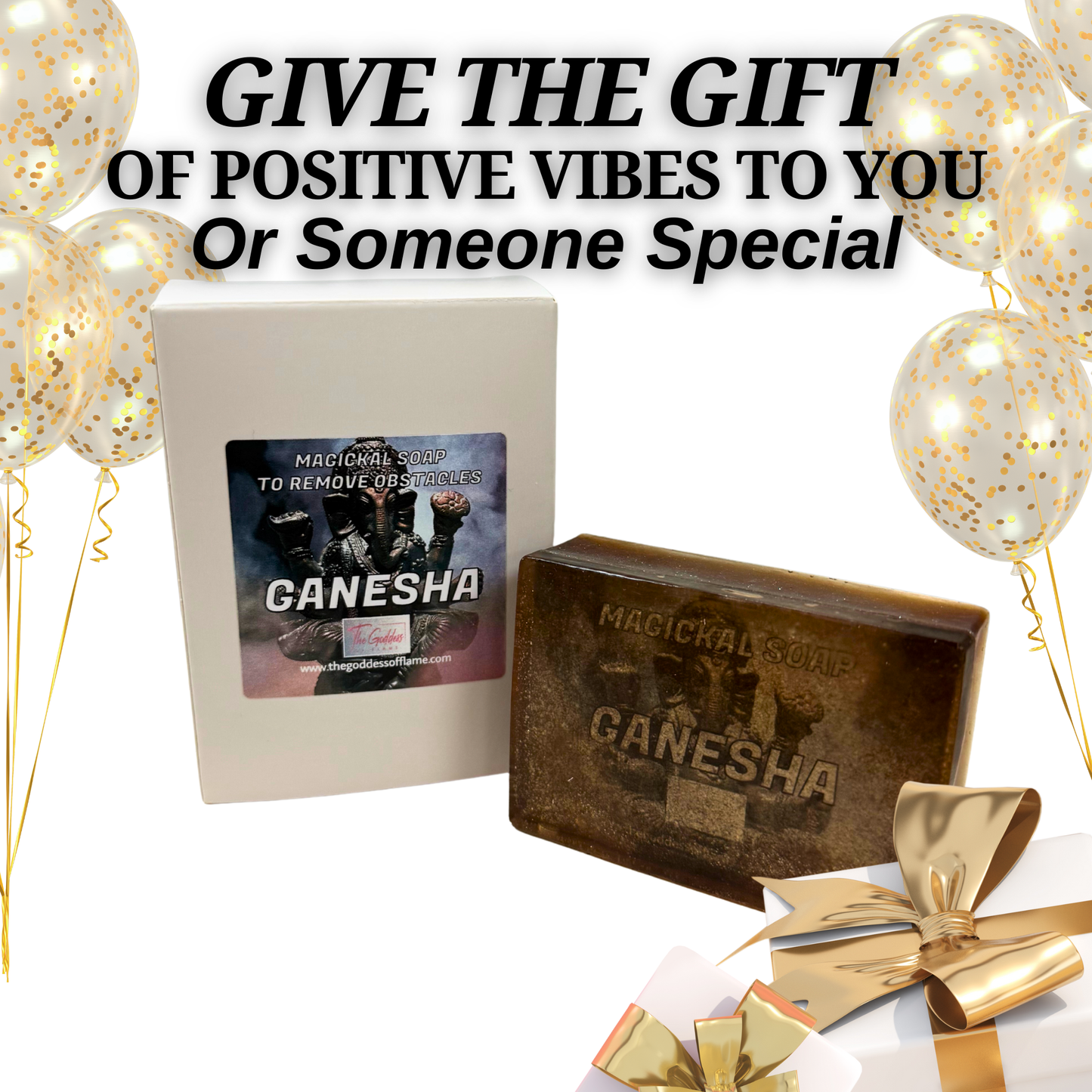 Lord Ganesha inspired spiritual cleansing soap