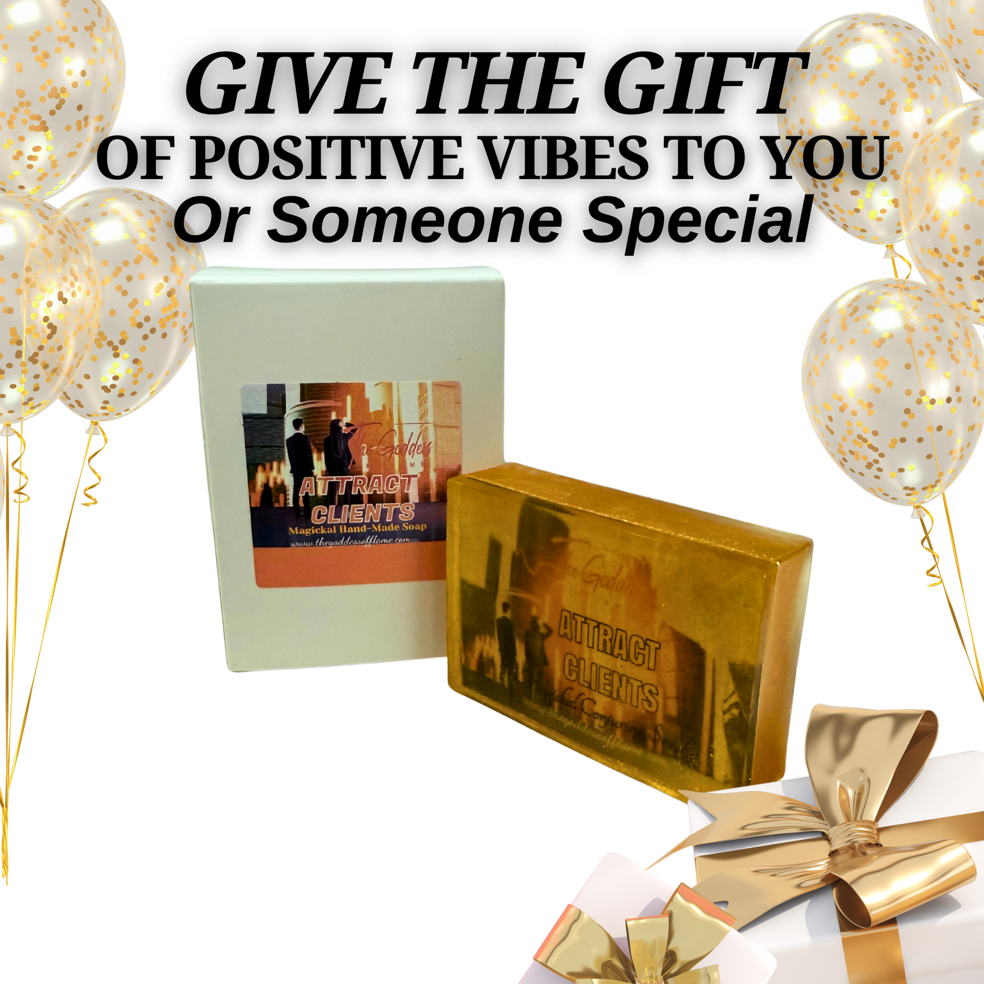 Metaphysical soap for entrepreneurs and manifesting clients