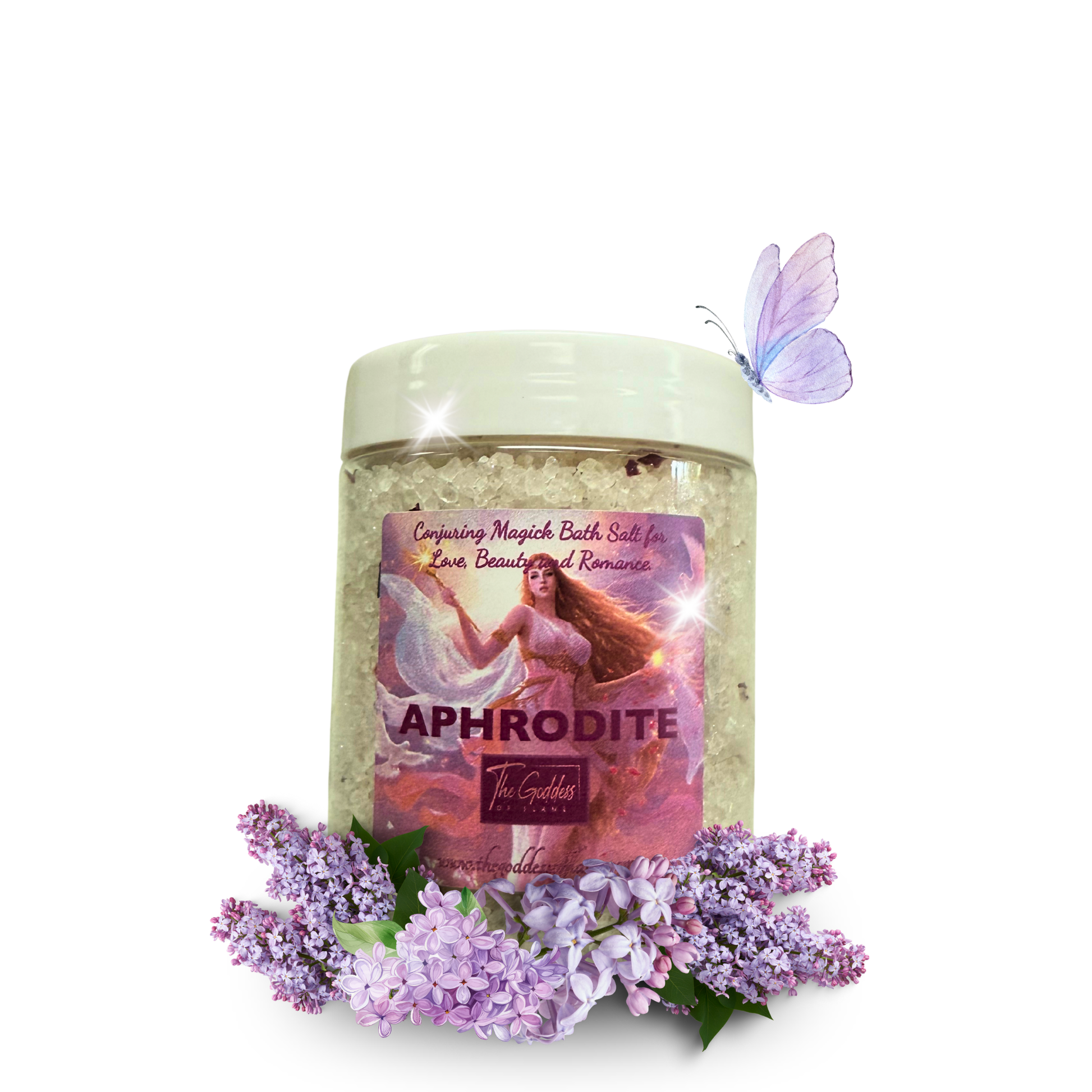 Aphrodite Bath Salt for love, self-love, and attraction rituals