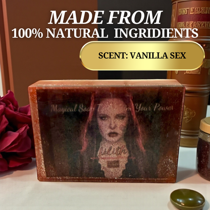 Feminine power spiritual soap by The Goddess of Flame