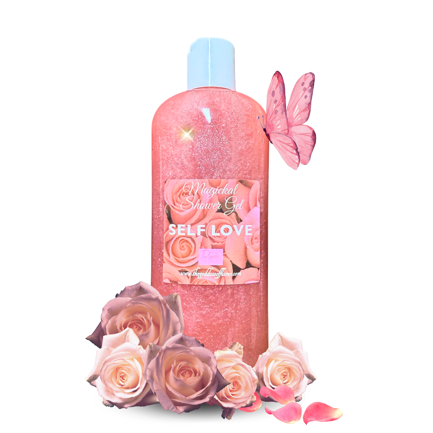 Self Love Shower Gel bottle front view