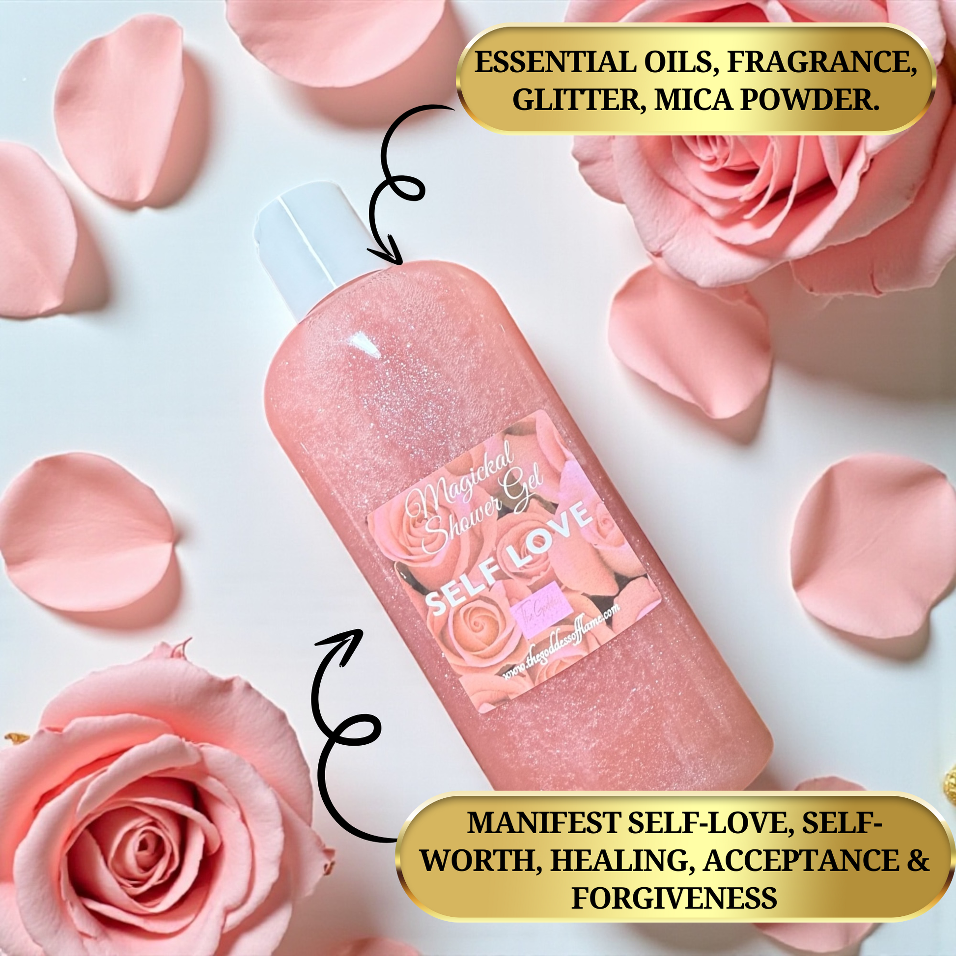 Moisturizing Self Love shower gel product photo
