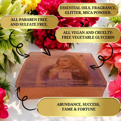Fame & Fortune Magic Soap - Confidence, Charisma, Fame, Wealth