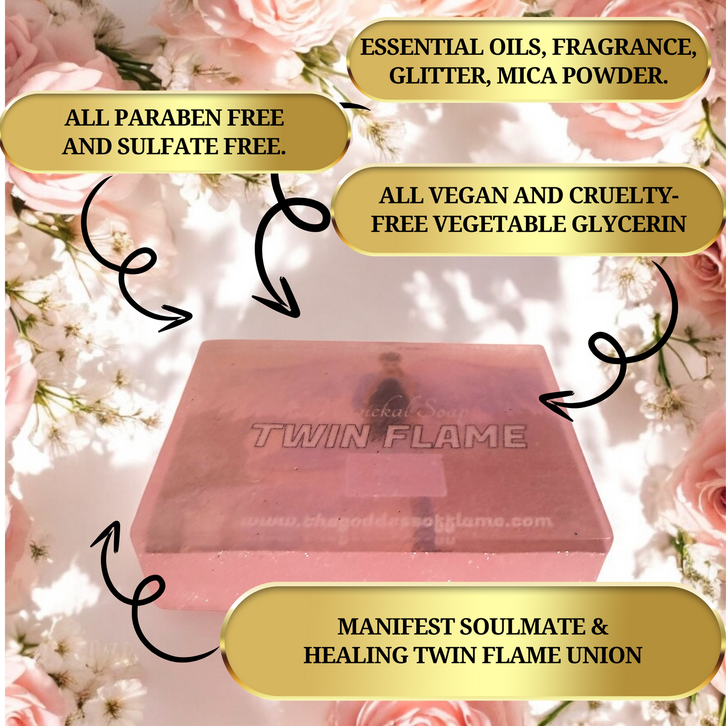Twin Flame Magic Soap