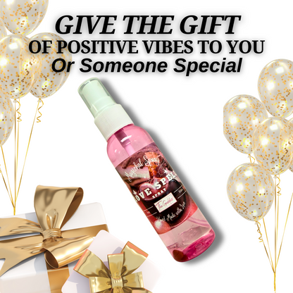 Love Spell Spray – Handmade Aura Mist for Attraction & Heart Chakra