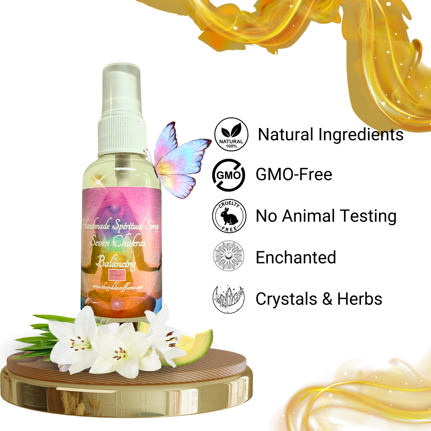 Seven Chakras Balancing Spray