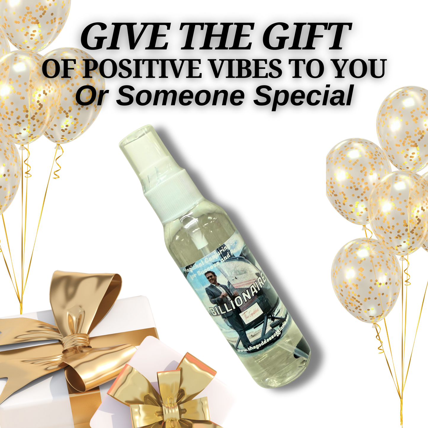 Billionaire Spray Wealth Energy Mist