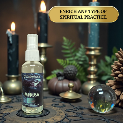 Medusa Spray – Protection, Power & Reversal Energy Mist | Vegan