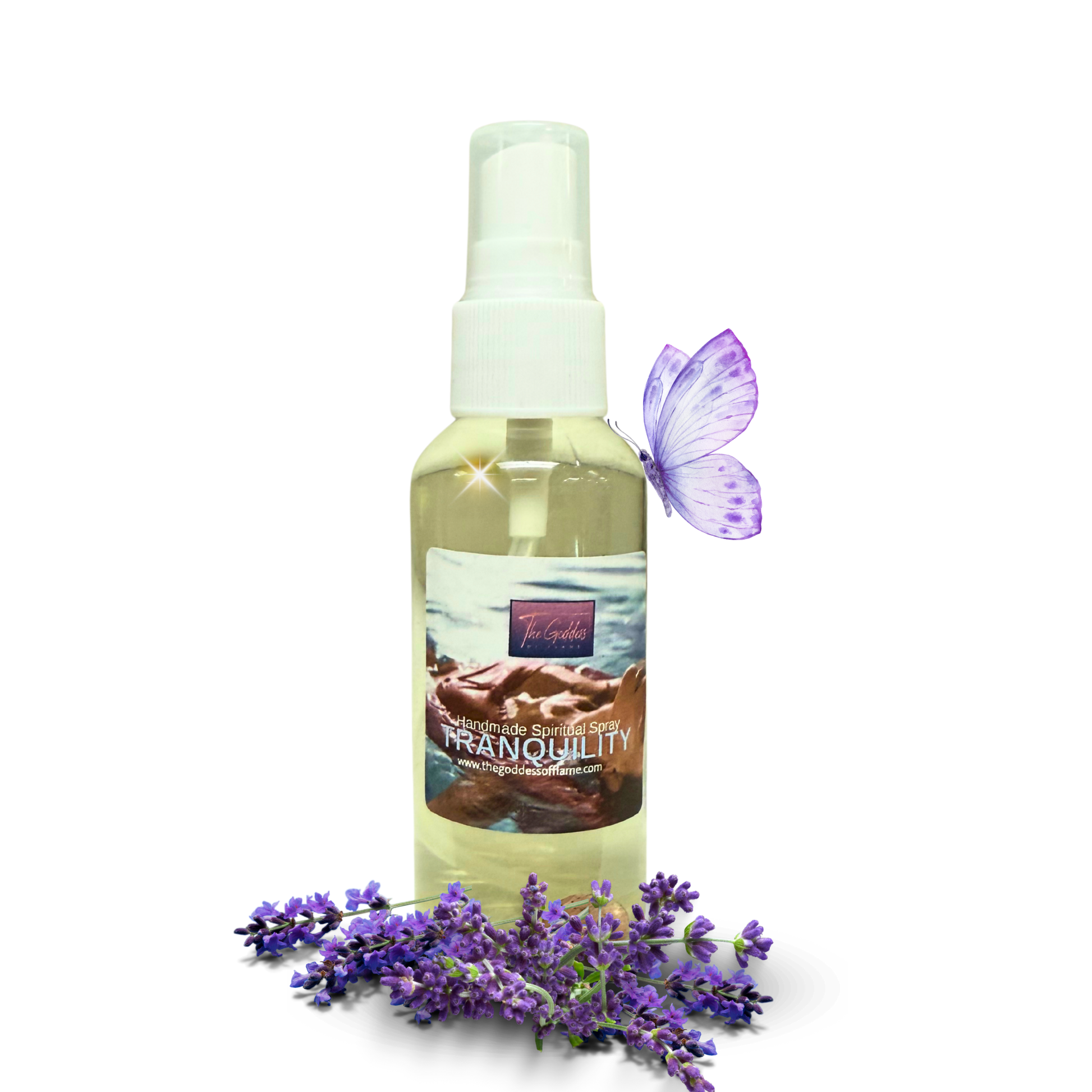 Tranquility Spray Bottle Front Label