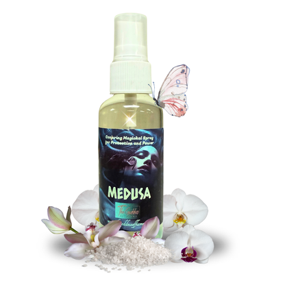 Medusa Spray Bottle Front Label