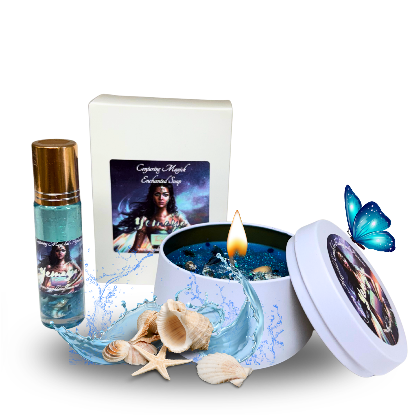 Yemaya Spell Kit Offering for Healing, Protection and Family