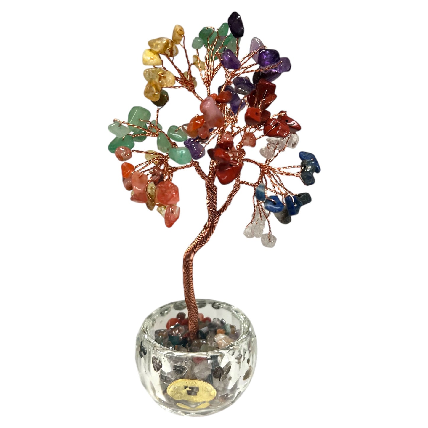 Crystal Tree Of Life Feng Shui Coin Base
