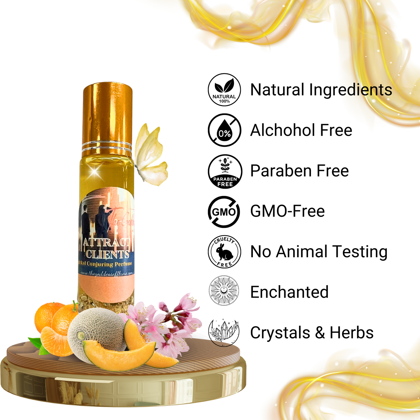 Attract Clients Magic Roll-On Perfume Oil