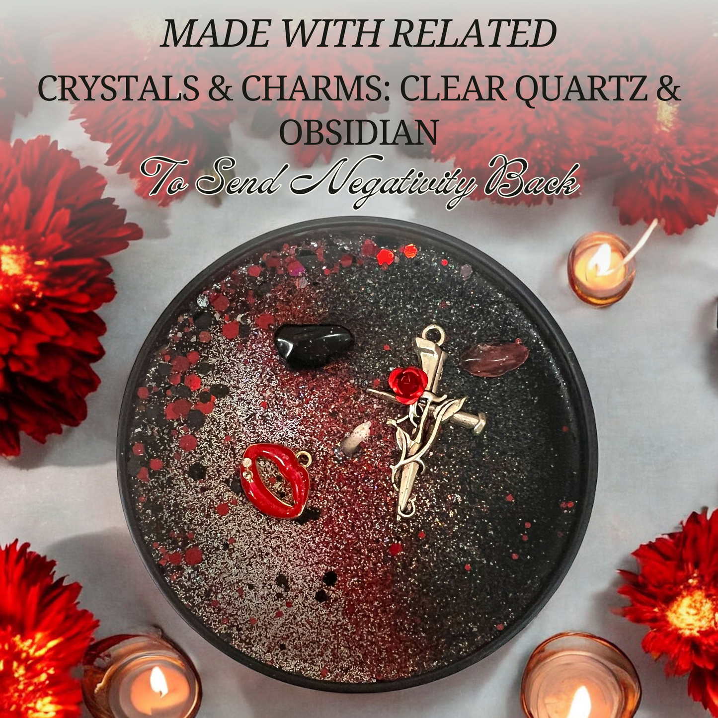 Stop Gossip Ritual Spell Candle