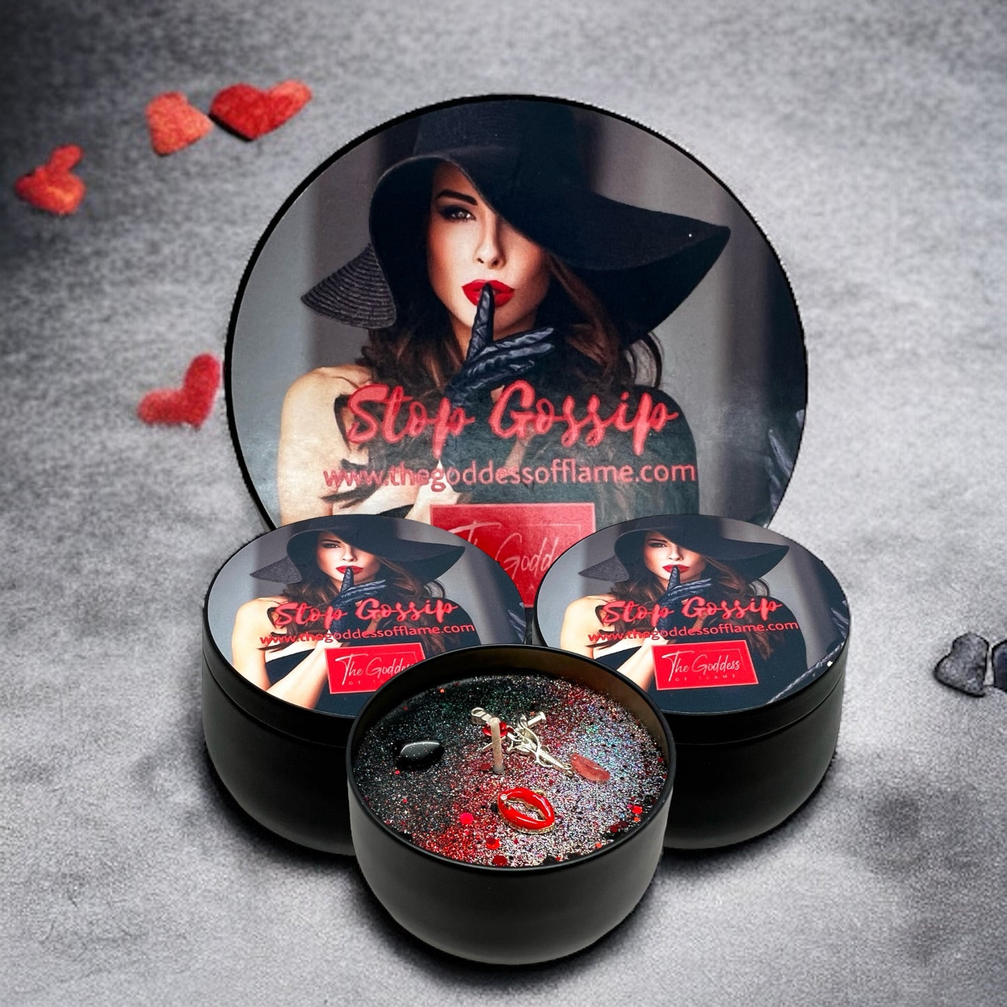Stop Gossip Ritual Spell Candle