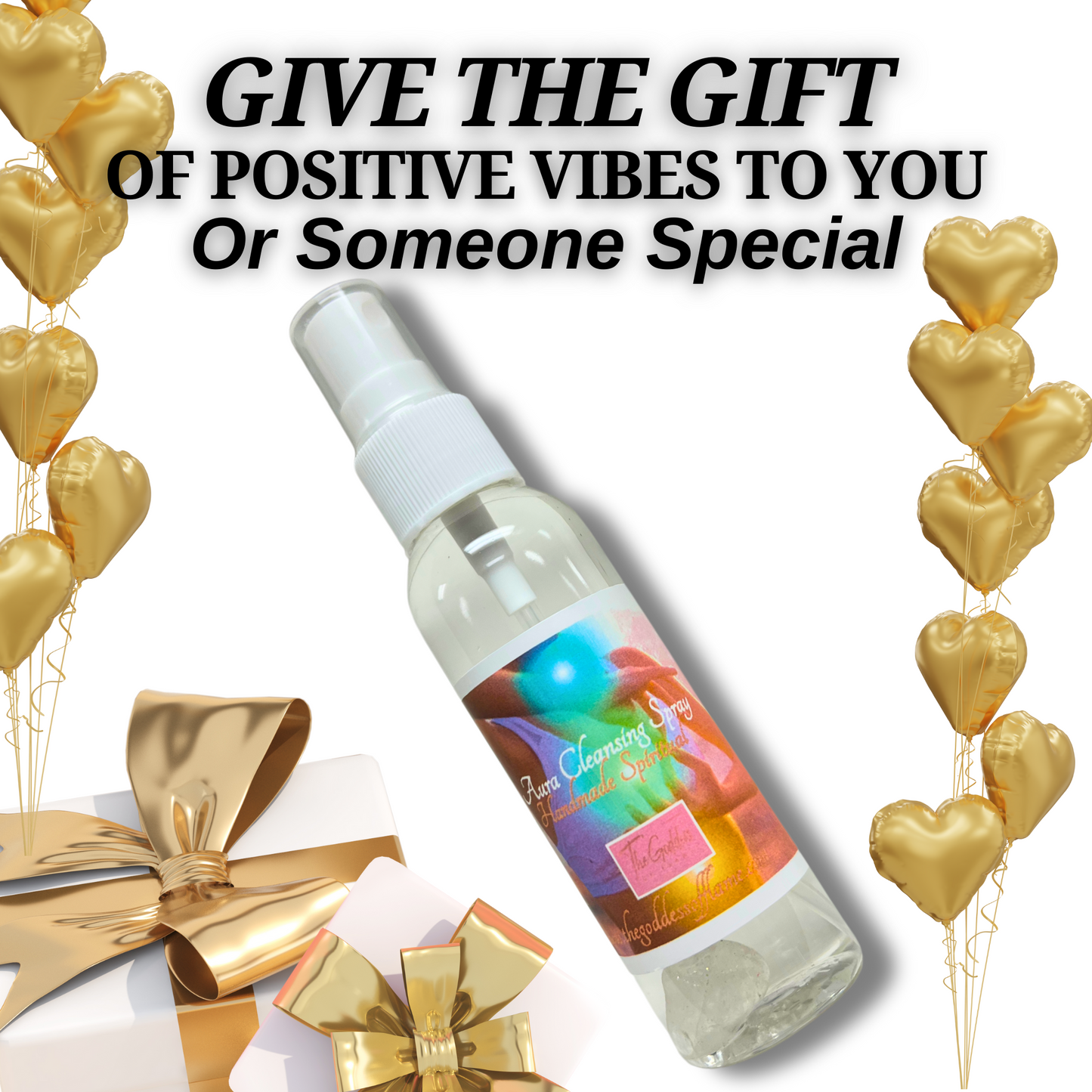 Aura Cleansing Spiritual Spray - Negativity, Purification & Psychic Protection