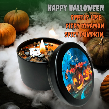 Halloween Candle | Pumpkin Spice Scented Candle| Spiritual Offering Candle