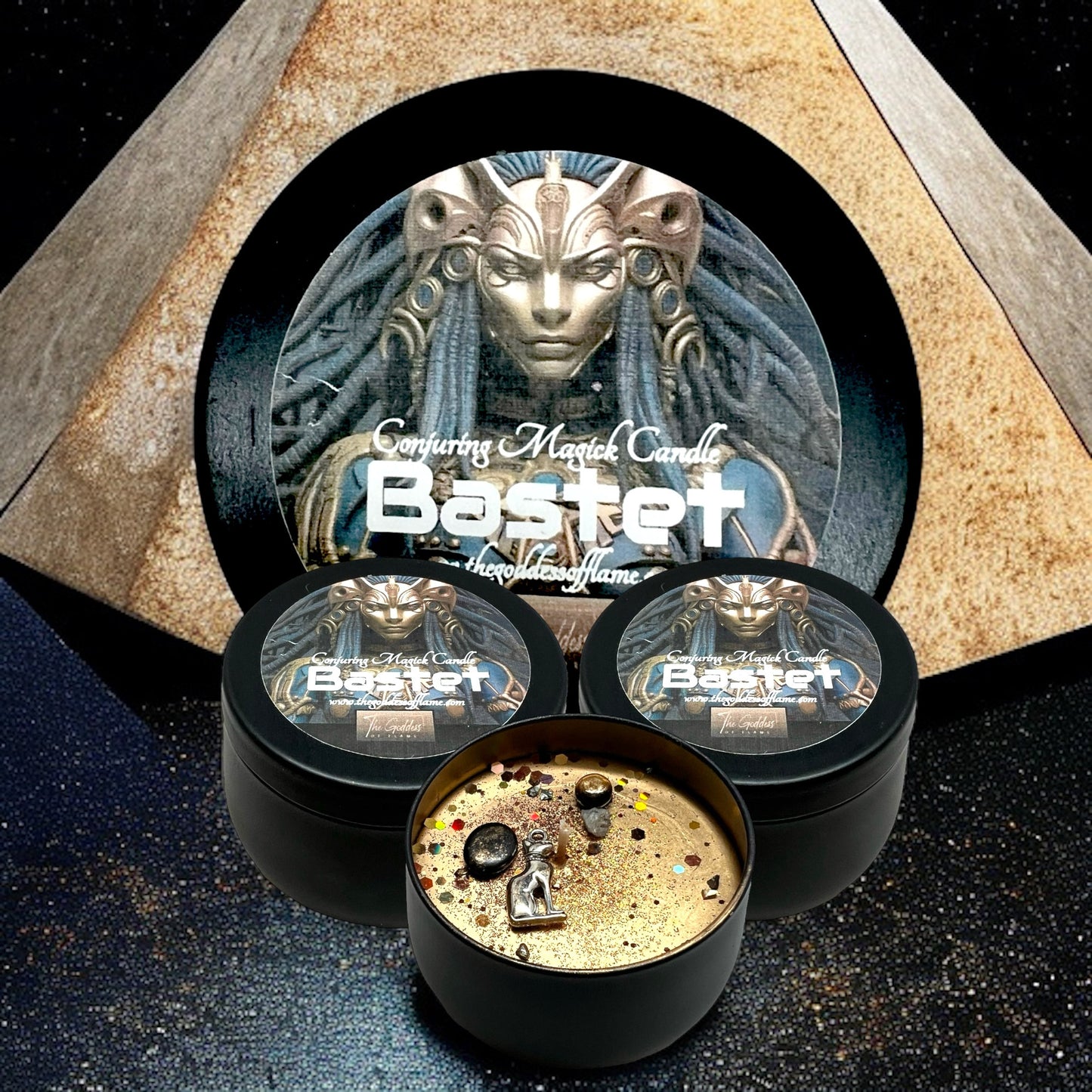 Bastet Offering Spell Candle