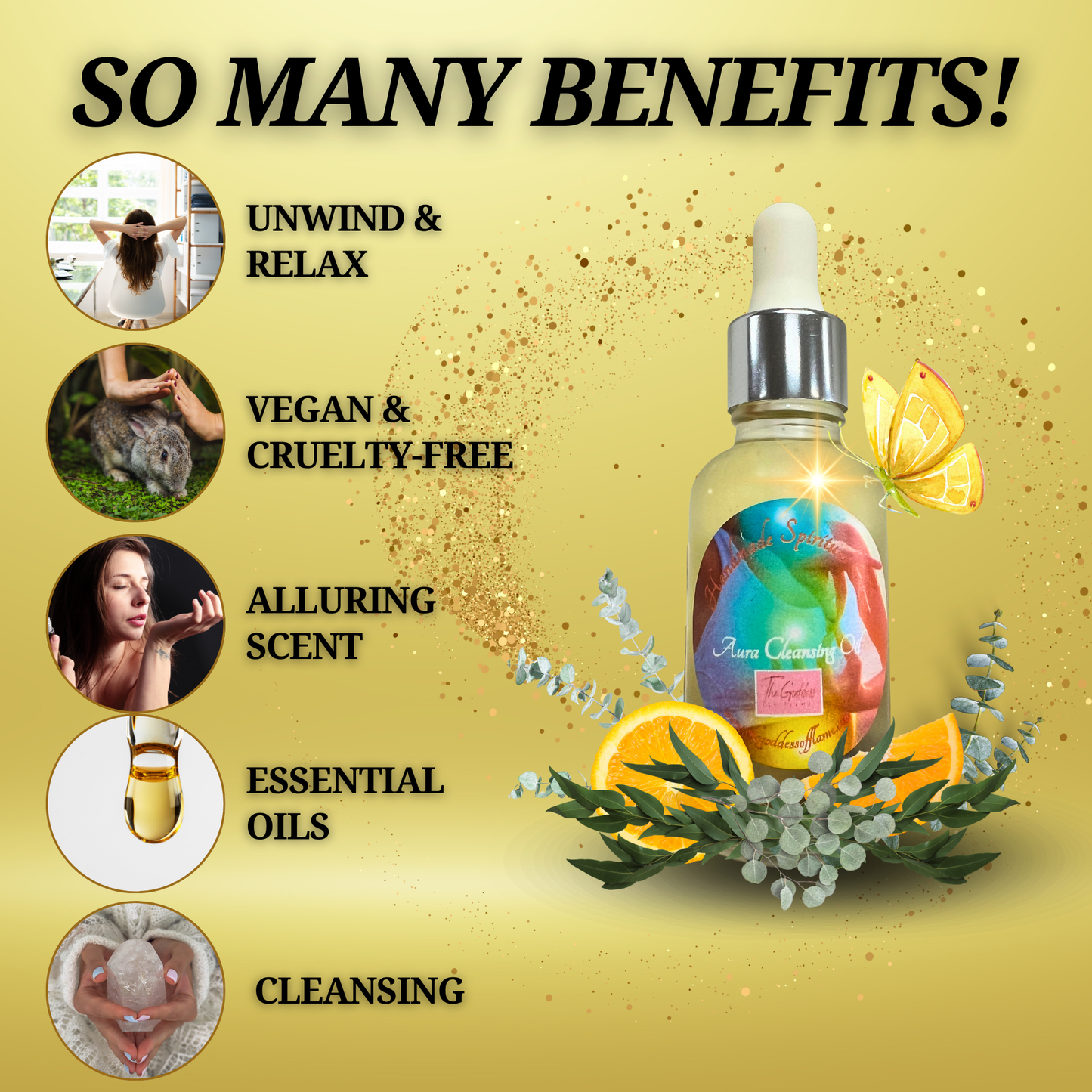 Aura Cleansing Anointing Oil Dropper 30ml