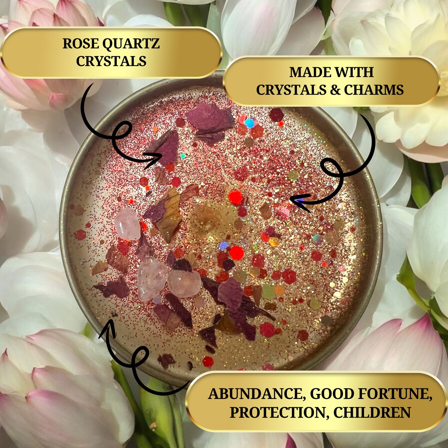 Lakshmi Goddess of Wealth Conjuring Magic Candle