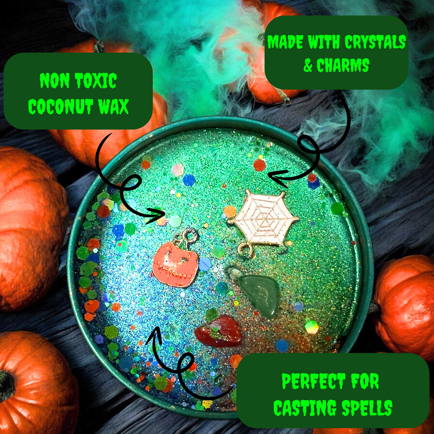 Witches Brew Spiritual Spell Candle