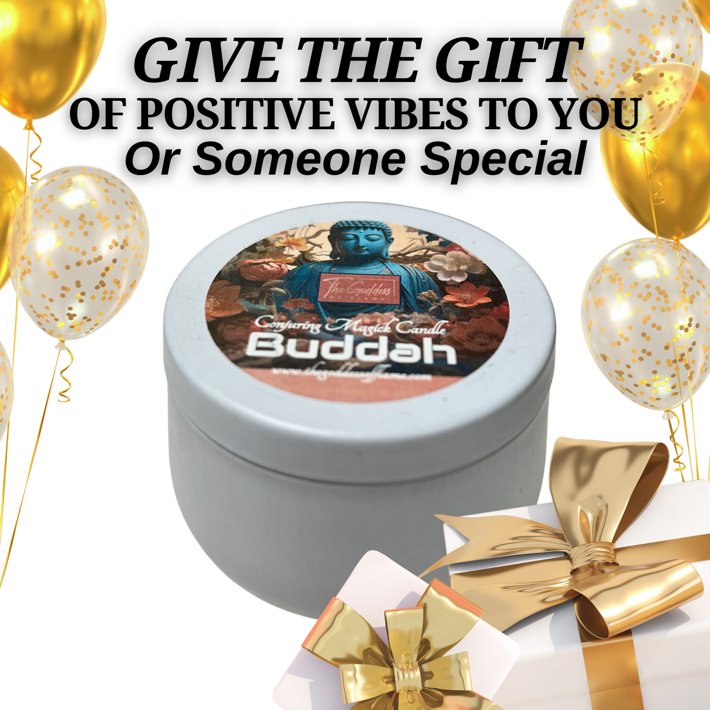 Buddha Offering Meditation Candle