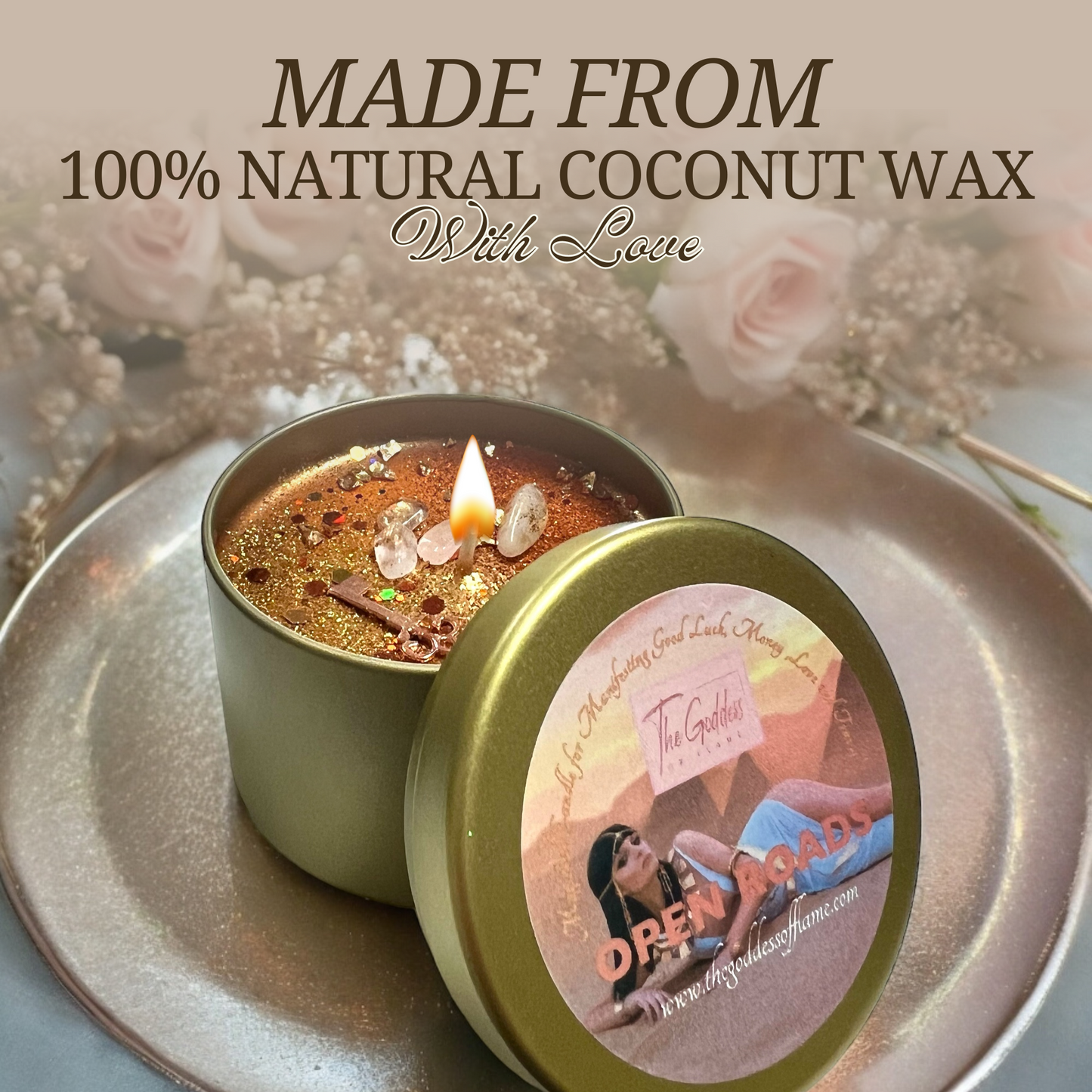 Open Roads ( Road Opener)  Ritual Spell Candle