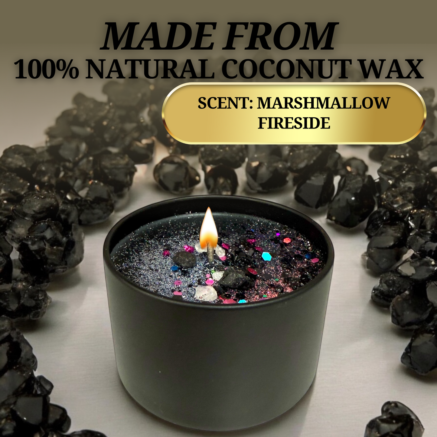 Grounding Spiritual Magic Candle