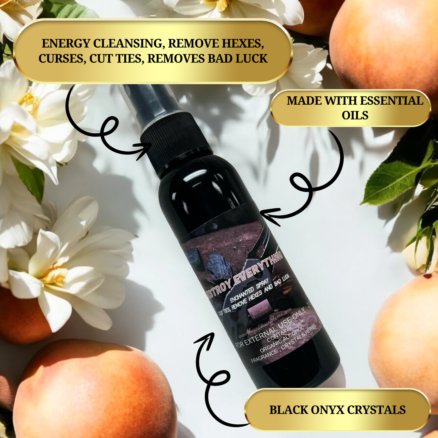Destroy Everything Energy Cleansing Spray