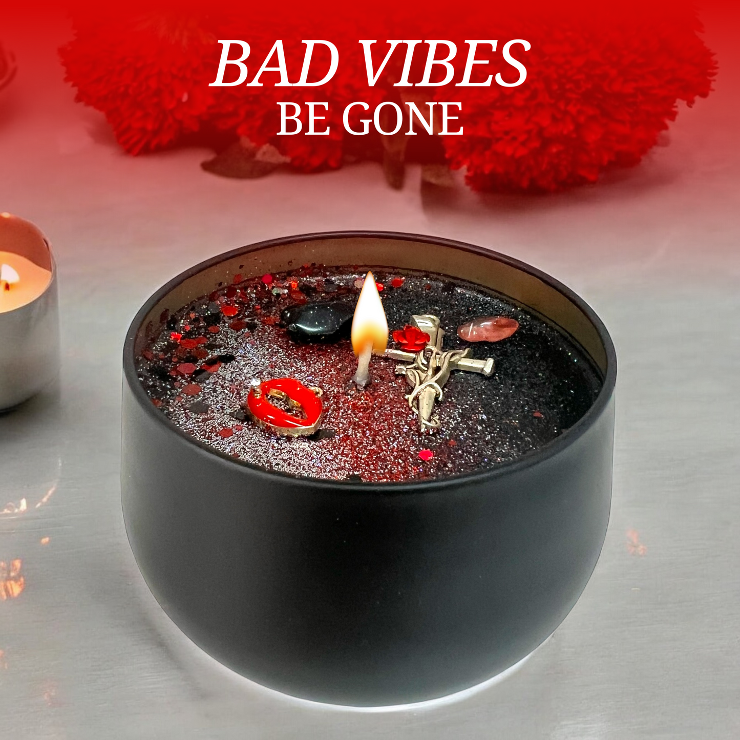 Stop Gossip Ritual Spell Candle