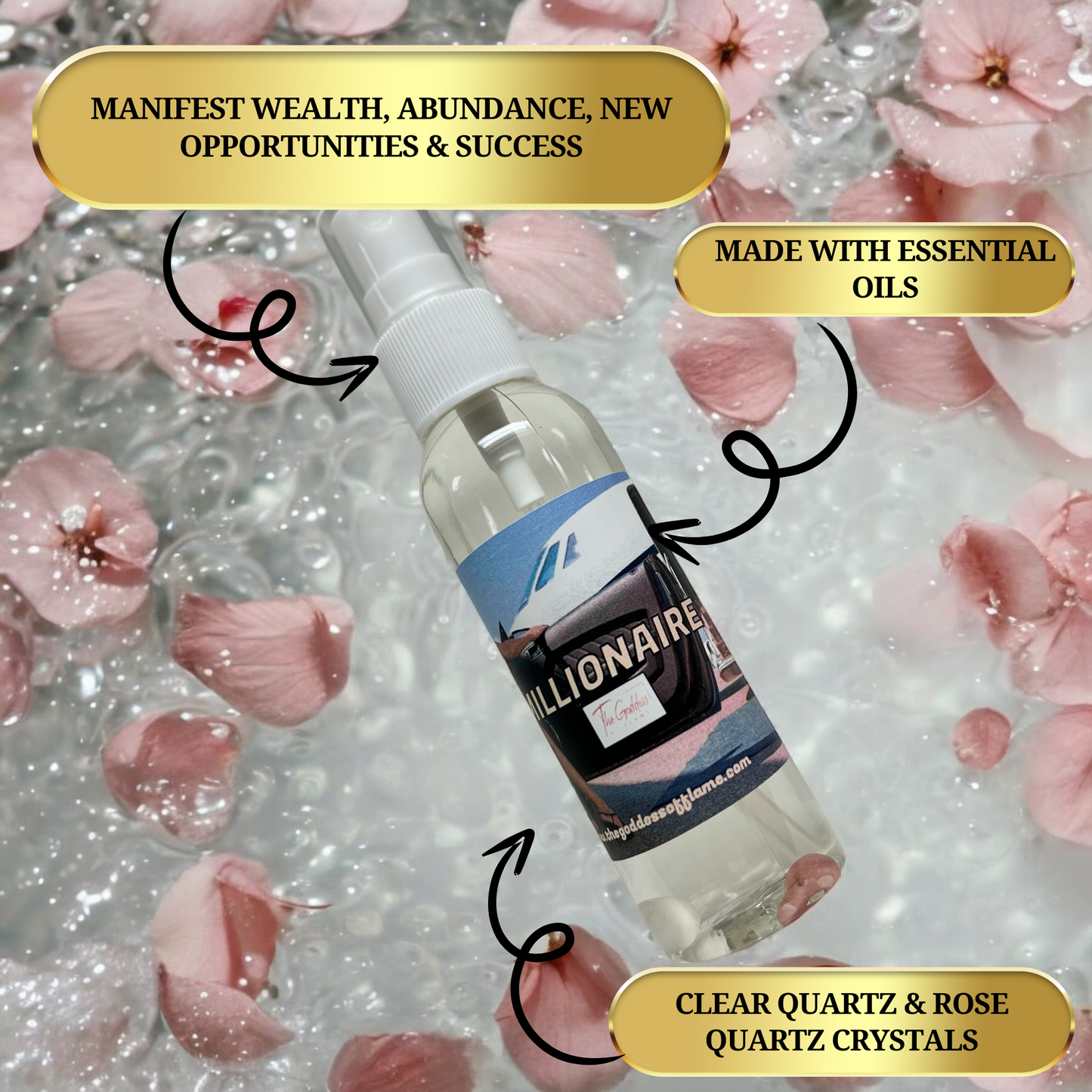 Millionaire Spray -   For New Opportunities, Money, Success & Prosperity