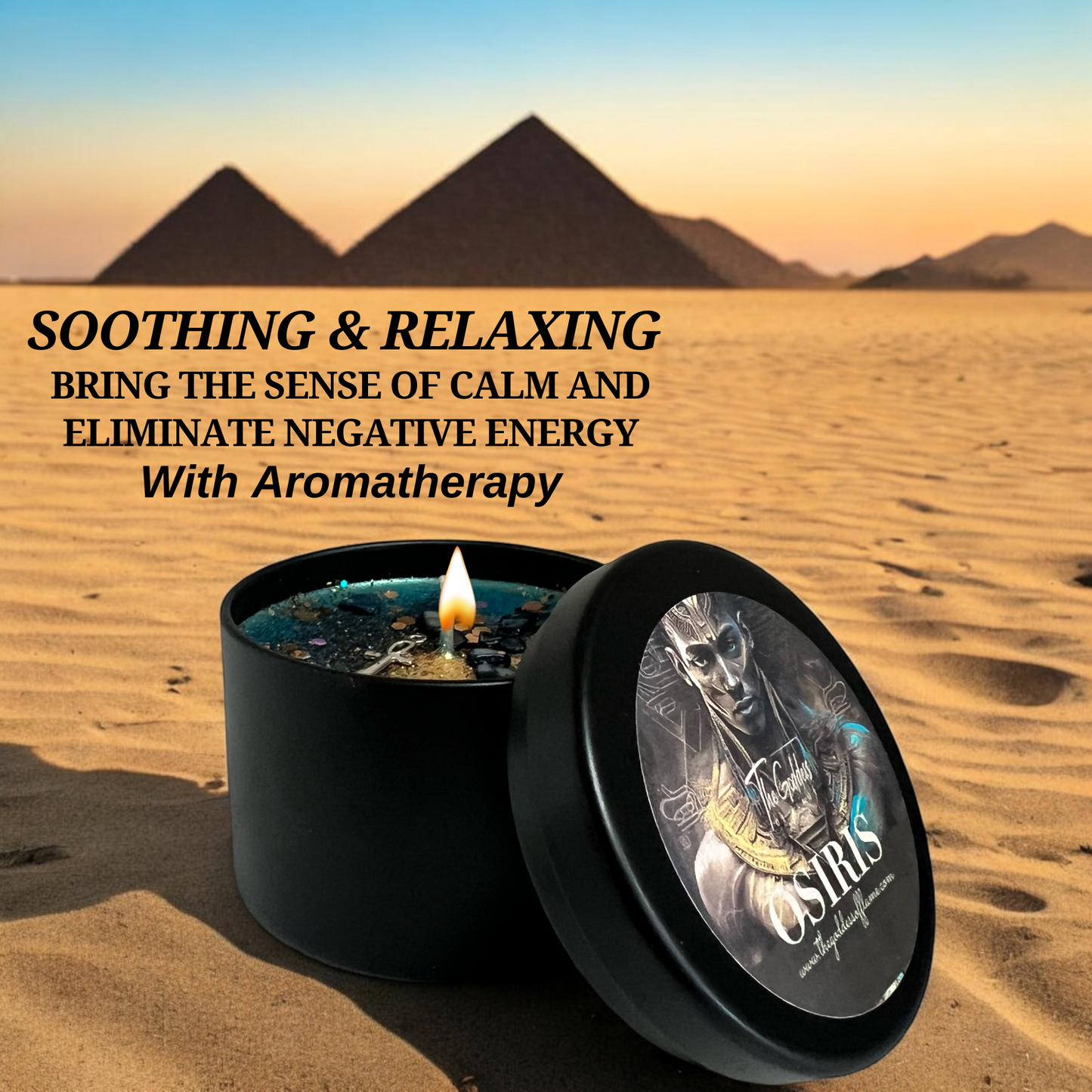 Osiris Conjuring Spell Candle