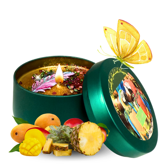 Macaw Bird Magic Candle