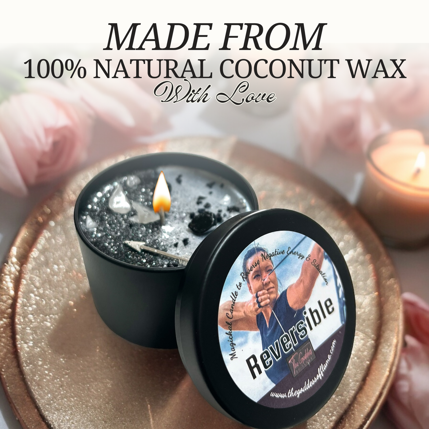 Reversible Ritual Spell Candle