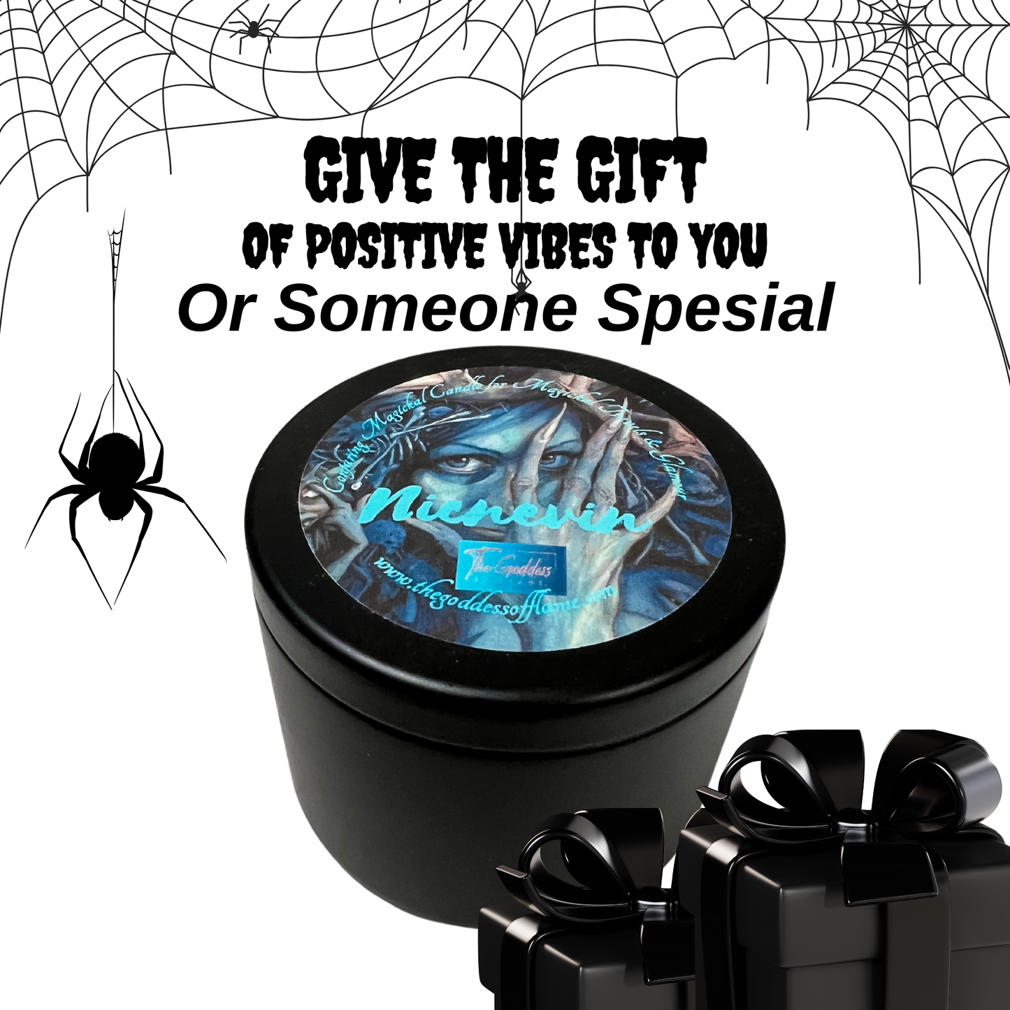 Nicnevin Conjuring Spell Candle