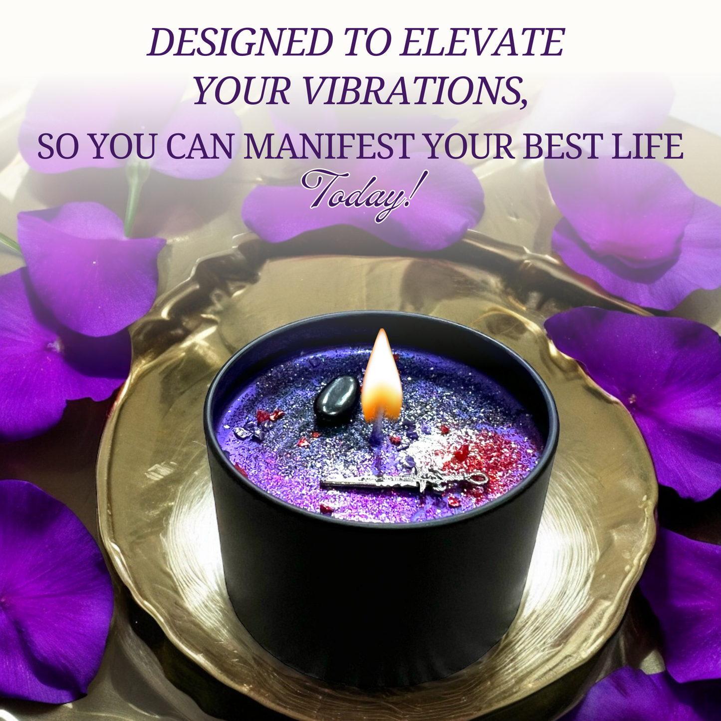 Domination Ritual Spell Candle